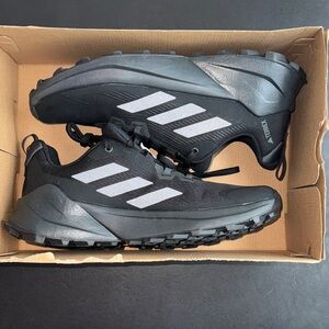 MAKE OFFER! Adidas Black Athletic Terrex Trail Maker 2 Hiking Shoes Men's 10.5US